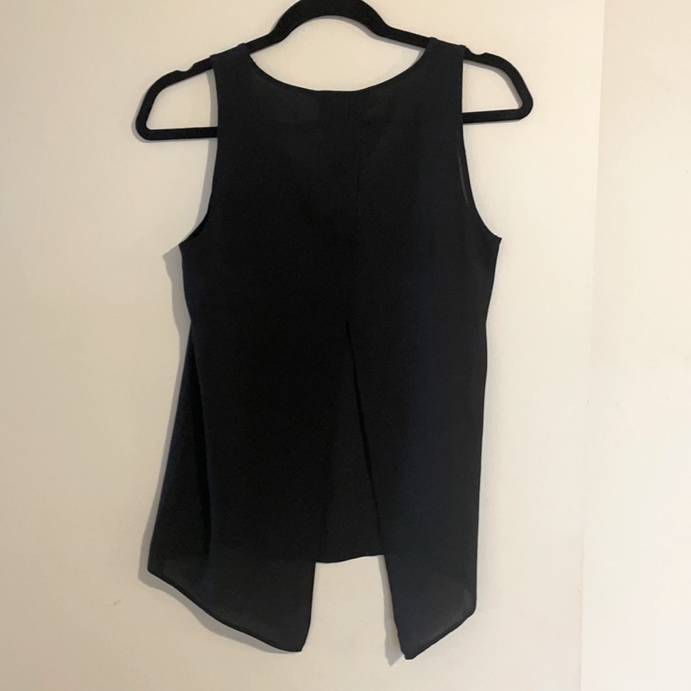 Express black split back tank (Size S)
